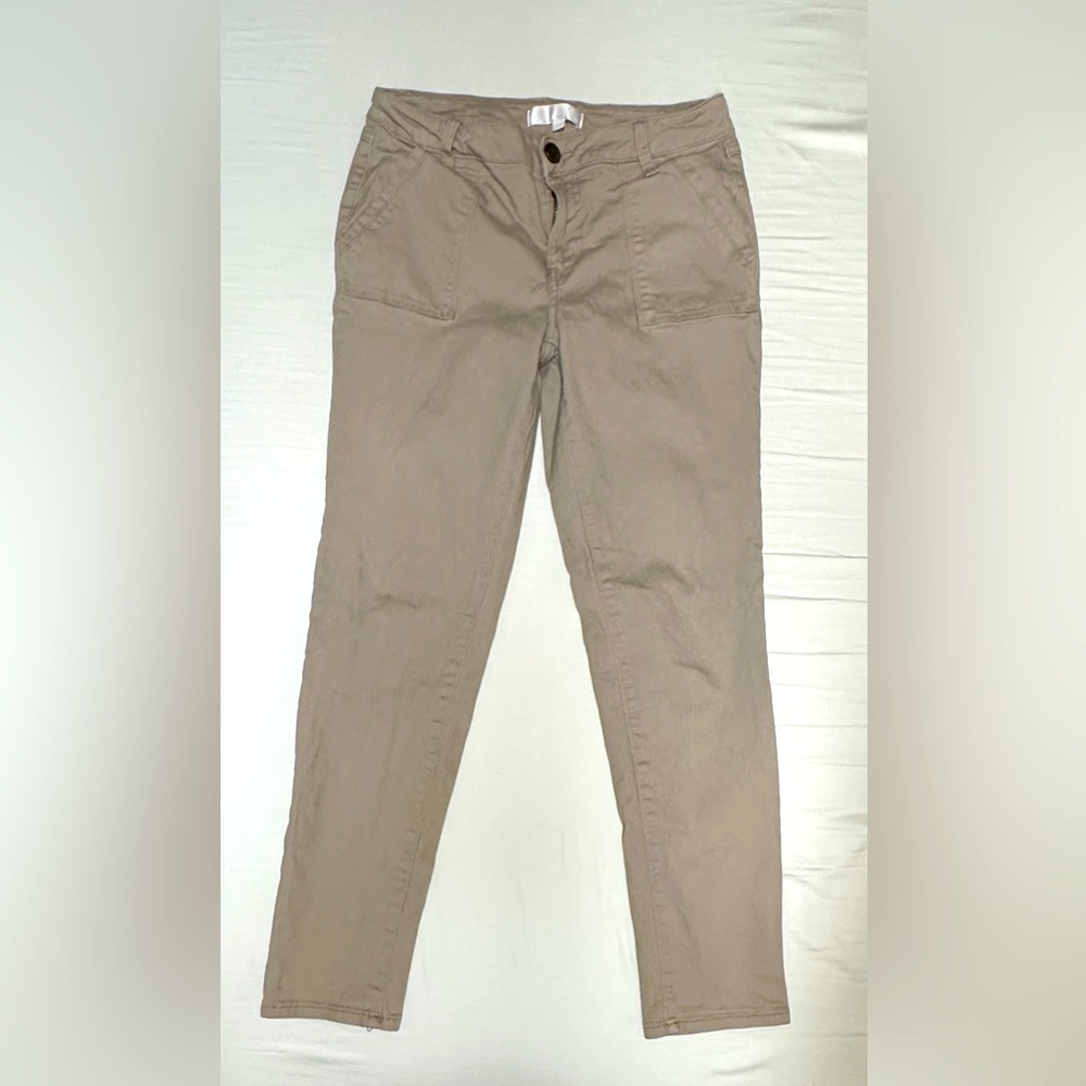 1822 Denim Light Brown Pants (Size: 6)